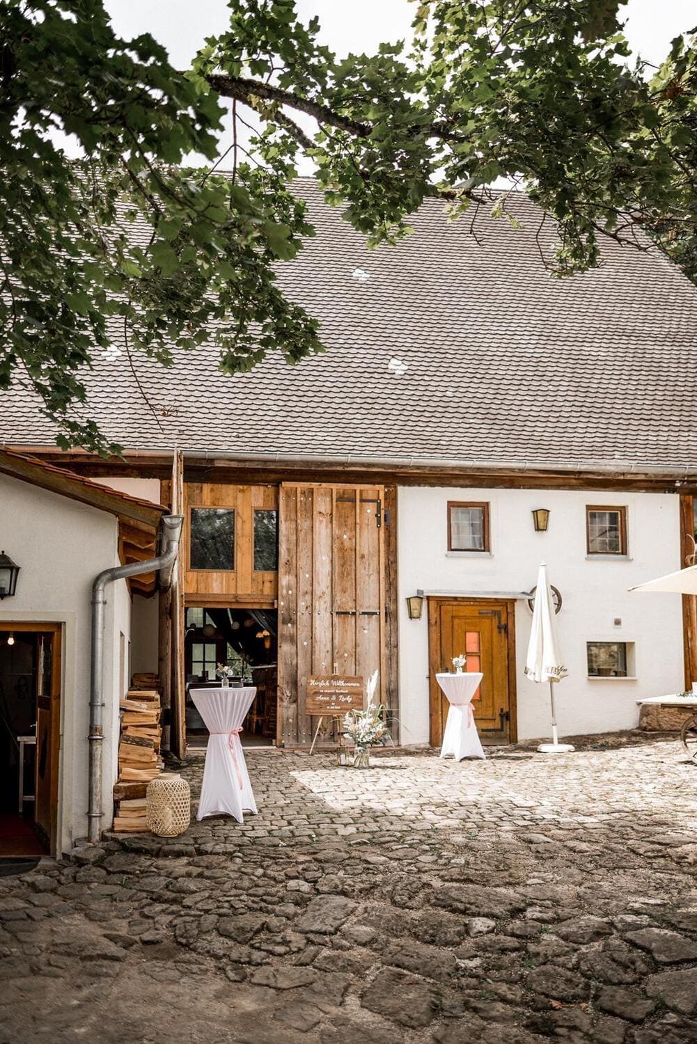 Nemsdorfer Hofgarten Scheune Hochzeit