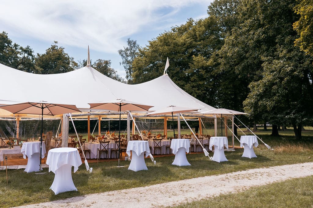 Outdoorhochzeit Schlossgarten