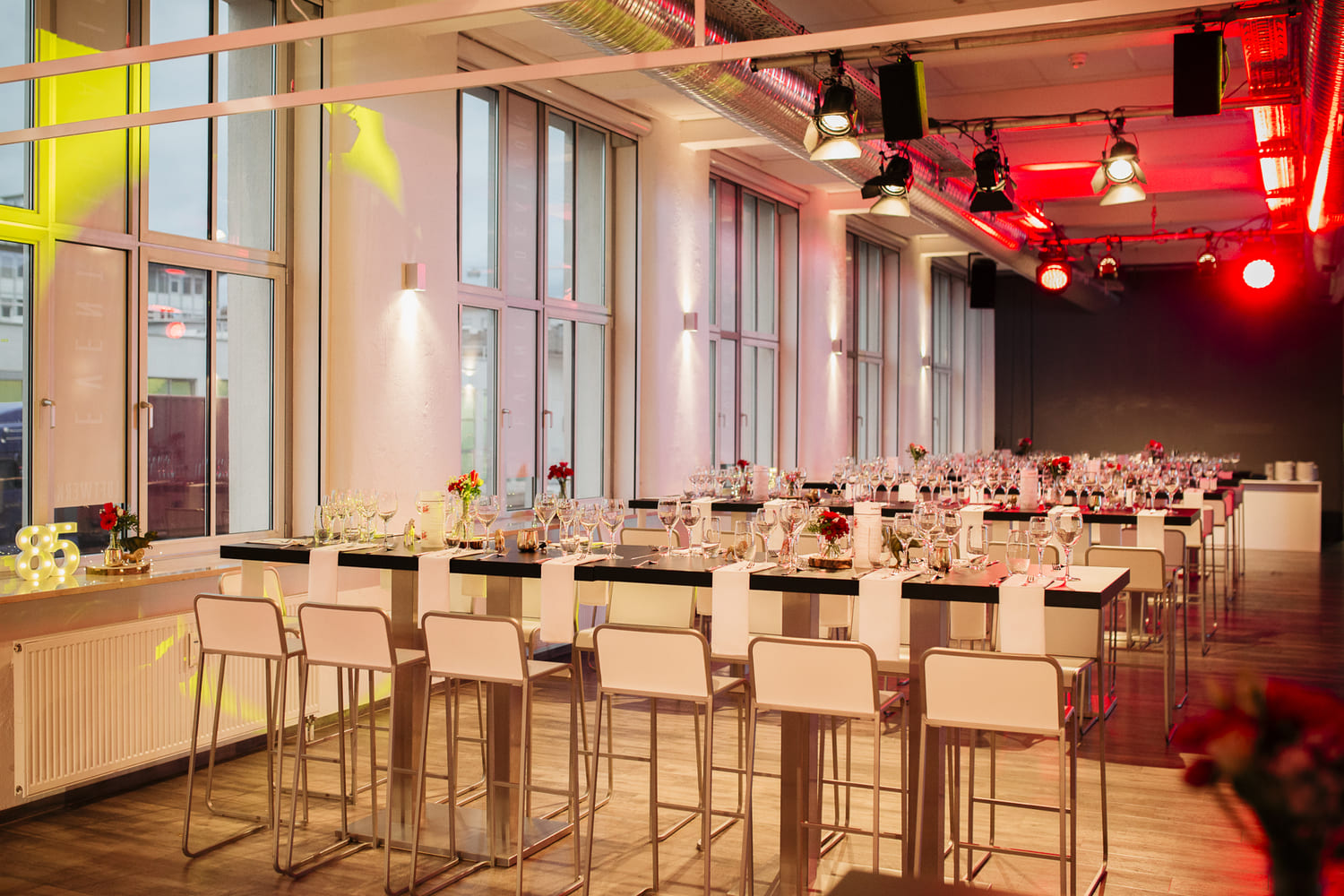 Externe Standparty mit Schuler