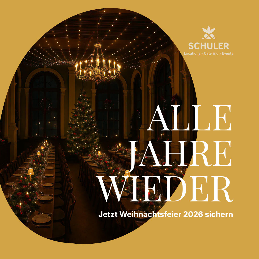 Weihnachtsfeiern im Logensaal jetzt sichern